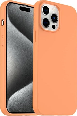 Asli Global Silicone Magsafe Cover For iPhone 15 Pro | Orange Asli Global Silicone Magsafe Cover For iPhone 15 Pro | Orange